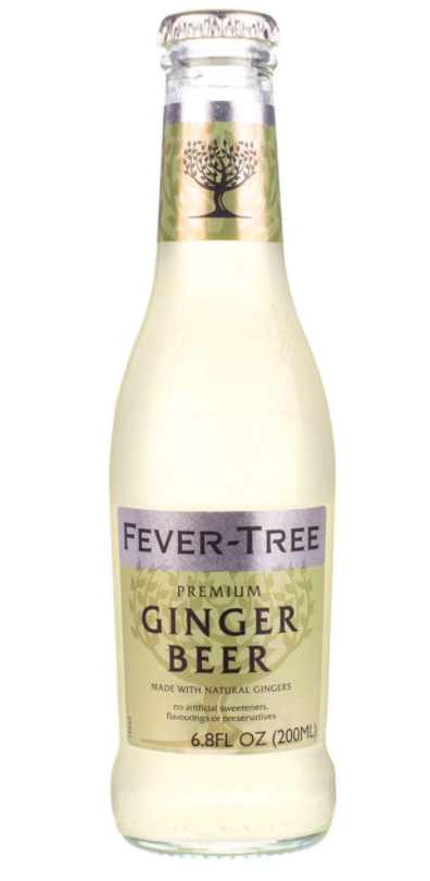 Fever Tree Ginger Beer, Premium - 6.8 Ounces