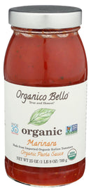 Organico Bello Pasta Sauce, Organic, Marinara