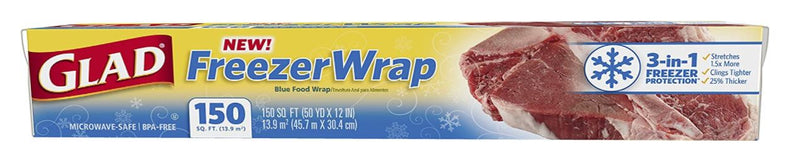 Glad Freezer Wrap, 150 Square Feet