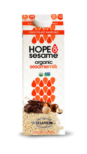 Hope & Sesame Sesame Milk Chocolate Hazelnut - 33.8 Ounces