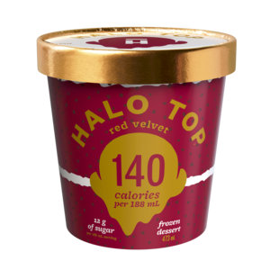 Halo Top Ice Cream, Light, Red Velvet