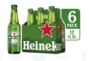 Heineken Beer, Premium Lager, 6 Pack - 6 Pack, 12 Fluid Ounces