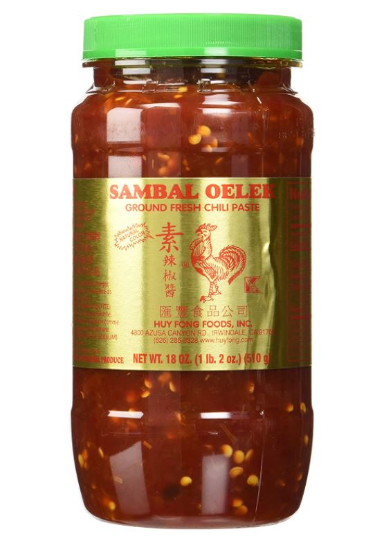 Huy Fong Chili Paste, Ground Fresh, Sambal Oelek