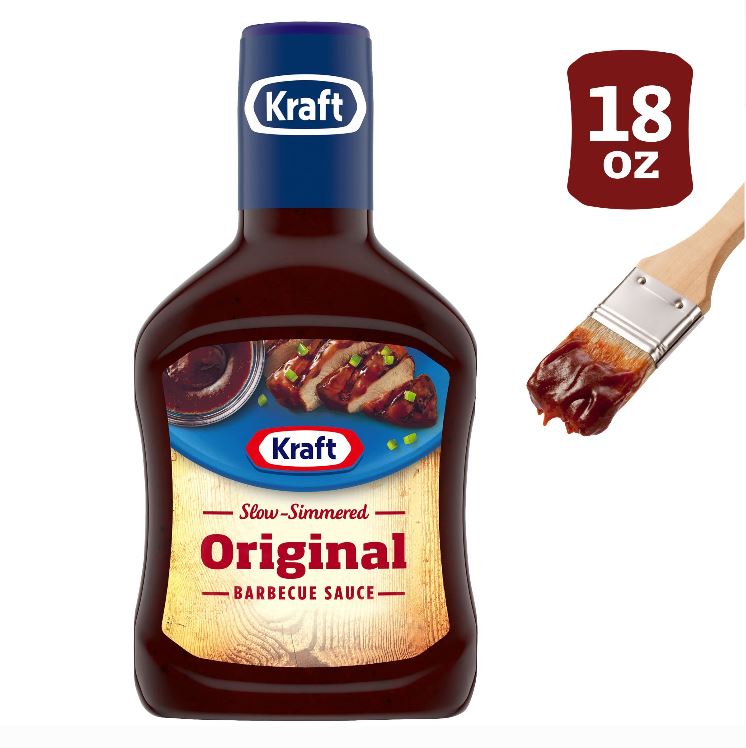 Kraft Barbecue Sauce & Dip, Original, Slow-Simmered