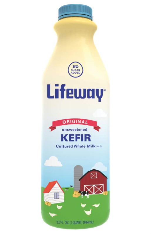 Lifeway Kefir, Organic, Plain, Unsweetened - 32 Ounces