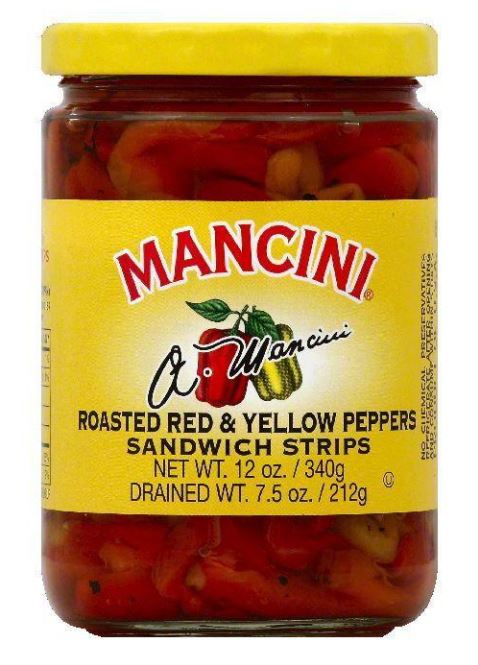 Mancini Roasted Red & Yellow Peppers