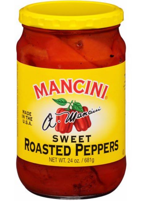 Mancini Peppers, Roasted, Sweet -