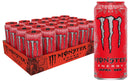 Monster Energy Energy Drink, Ultra Red - 16 Ounces