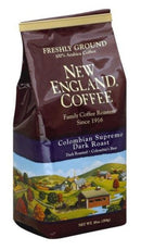 New England Coffee Coffee, 100% Arabica, Freshly Ground, Medium Roasted, Colombian Supremo