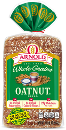 Arnold Whole Grains Bread, Oatnut - 24 Ounces