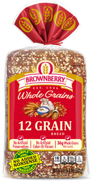 Brownberry Whole Grains Bread, 12 Grain - 24 Ounces
