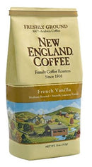 New England Coffee Coffee, Freshly Ground, Medium Roasted, French Vanilla