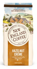 New England Coffee Coffee, Freshly Ground, Medium Roasted, Hazelnut Creme