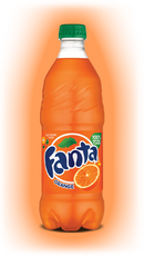 Fanta Soda, Orange - 20 Ounces