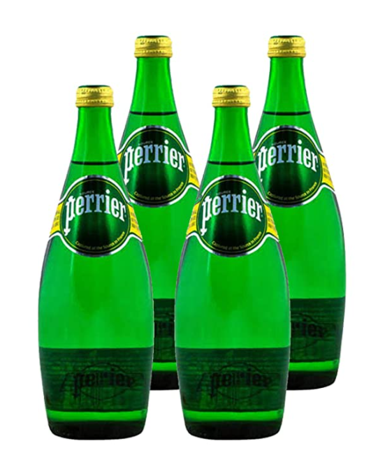 Perrier Sparkling Water, Natural Mineral - 4 Each