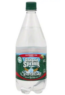 Poland Spring Sparkling Water, Natural Spring, Raspberry Lime Essence - 1 Liter