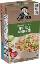 Quaker Instant Oatmeal, Apples & Cinnamon