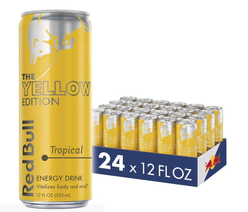 Red Bull Energy Drink, The Yellow Edition - 12 Ounces