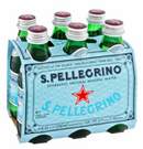 San Pellegrino Water, Natural Mineral, Sparkling - 6 Each