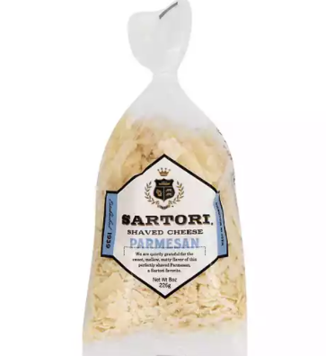 Sartori Cheese, Shaved, Parmesan - 8 Ounces