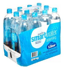Smart Water sparkling 1 liter x 12