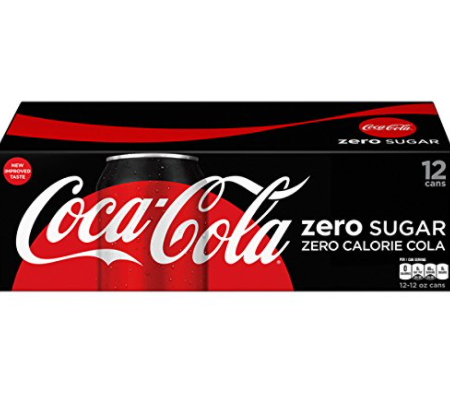 Coca Cola Zero Sugar Cola, Zero Calorie, Fridge Pack - 12 Each