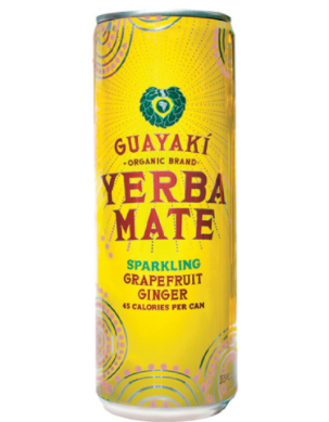 Guayaki Yerba Mate Grapefruit Ginger Sparkling - 16 Ounces