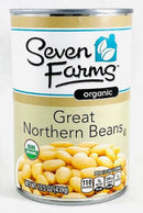 Seven Farms Organic Great Northern Beans