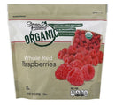 Seven Farms Raspberries, Organic, Red, Whole