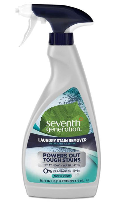 Seventh Generation Laundry Stain Remover, Natural, Free & Clear