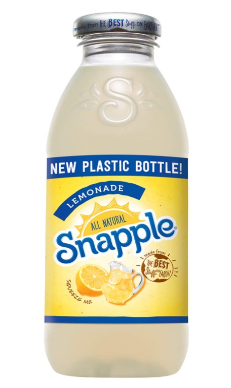 Snapple Juice Drink, Lemonade - 16 Ounces