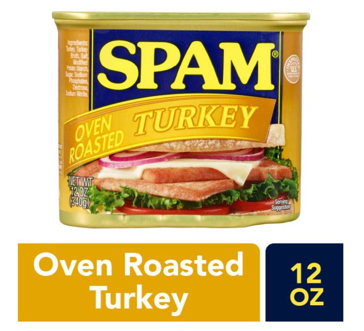 Spam Spam, Oven Roasted Turkey
