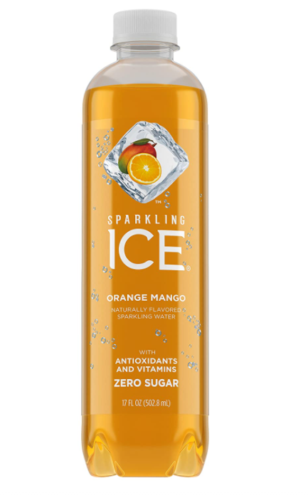 Sparkling Ice Sparkling Water, Orange Mango - 17 Ounces
