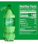 Sprite Soda, No Caffeine, Lemon-Lime - 2 Liters