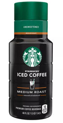 Starbucks Coffee, Iced, Medium Roast, Unsweetened - 48 Ounces