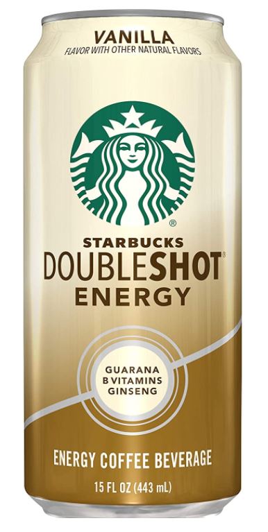 Starbucks Doubleshot Energy Energy Coffee Beverage, Vanilla - 15 Ounces