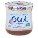 Yoplait Oui Yogurt, French Style, Strawberry - 5 Ounces