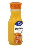 Tropicana Pure Premium 100% Juice, Orange, Calcium + Vitamin D, No Pulp - 12 Ounces