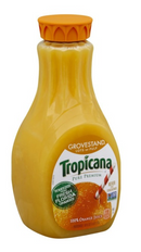 Tropicana Pure Premium 100% Juice, Orange, Grovestand, Calcium + Vitamin D, Lots of Pulp - 59 Fluid Ounces