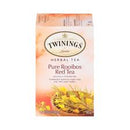Twinings Herbal Tea, Pure Rooibos Red Tea, Naturally Caffeine Free, Bags - 20 Each