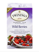 Twinings Herbal Tea, Wild Berries, Caffeine Free, Bags