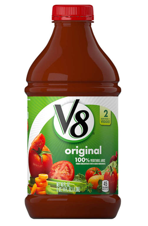 V8 100% Juice, Vegetable, Original - 46 Ounces
