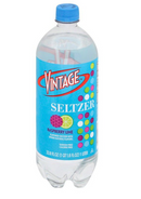 Vintage Seltzer, Raspberry Lime - 33.8 Ounces