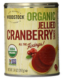 Woodstock Cranberry Sauce, Organic, Jellied