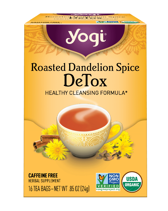Yogi Tea, DeTox, Roasted Dandelion Spice, Tea Bags - 16 Each