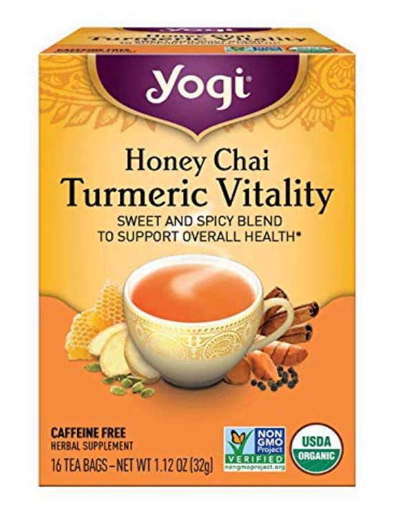 Yogi Turmeric Vitality, Honey Chai - 16 Count