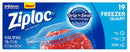 Ziploc Bags, Seal Top, Freezer, Quart