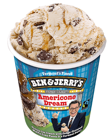 Ben & Jerrys Ice Cream, Stephen Colbert's Americone Dream