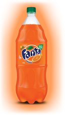 Fanta Soda, Orange - 2 Liters