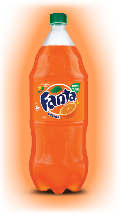 Fanta Soda, Orange - 2 Liters